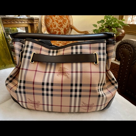 “BURBERRY” 💯% Authentic Hobo Bag - Picture 5 of 11